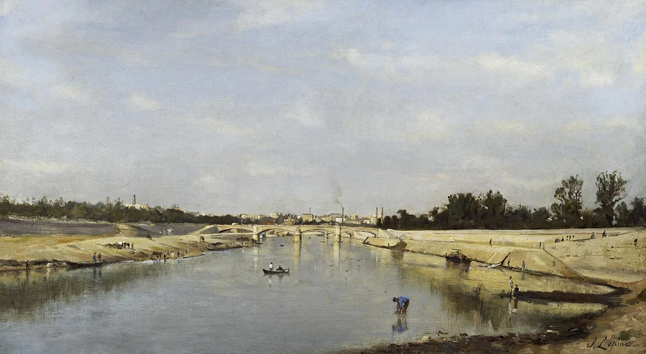 Il Pont de l'Alma vicino a Parigi - National Galleries of Scotland, Edimburgo